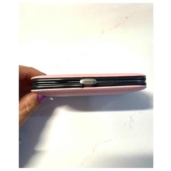 Nails Manicure Travel 8pc Mini Grooming Set Scissors Clippers Pink Hard Case - Picture 4 of 6